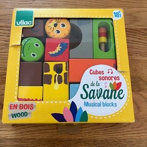 Vilac animal blocks/cubes